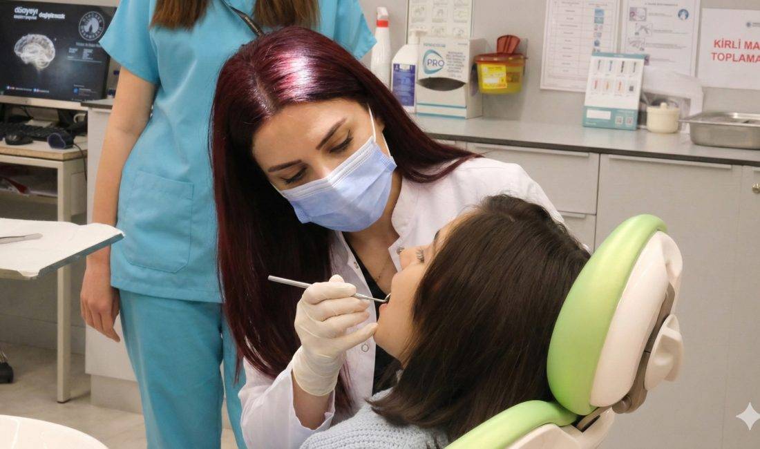 Diş hekimliği öğrencileri eğitimde teoriyi pratiğe taşıyor Diş hekimliği eğitiminde klinik deneyimin önemine dikkat çekilirken, öğrencilerin gerçek