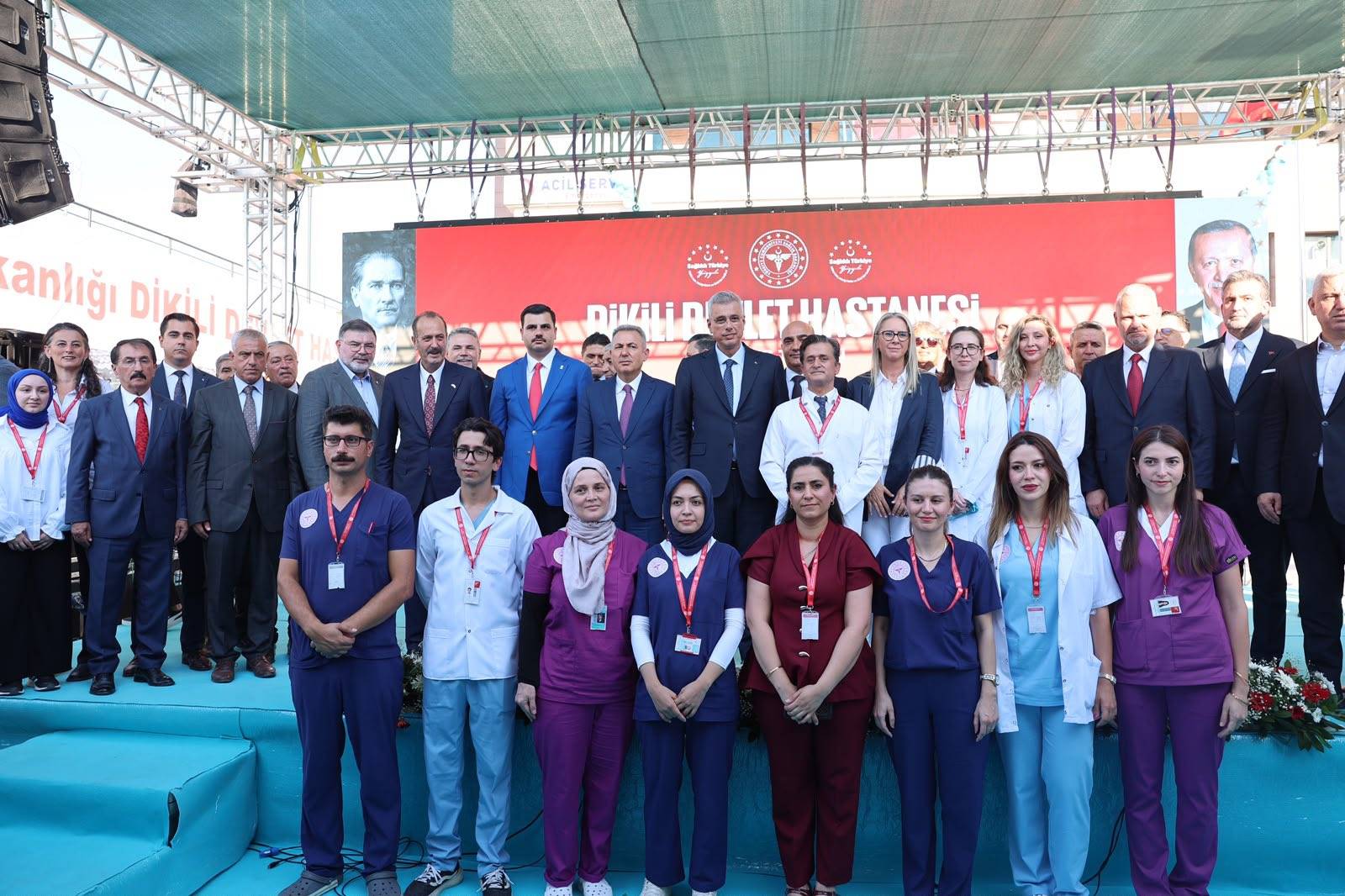 İzmir Dikili Devlet Hastanesi Sağlık Bakanı Prof.Dr. Kemal Memişoğlu’nun katıldığı