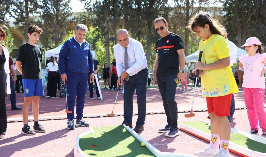İzmir’de 3-9 Eylül Halk Sağlığı Haftası kapsamında, çocukların sağlıklı yaşam