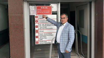 İzmir Eğitim Diş Hastanesinin bir bölümünü içinde barındıran hizmet binası